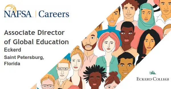 Associate Director of Global Education – Saint Petersburg, Florida job with Eckerd | 156290
