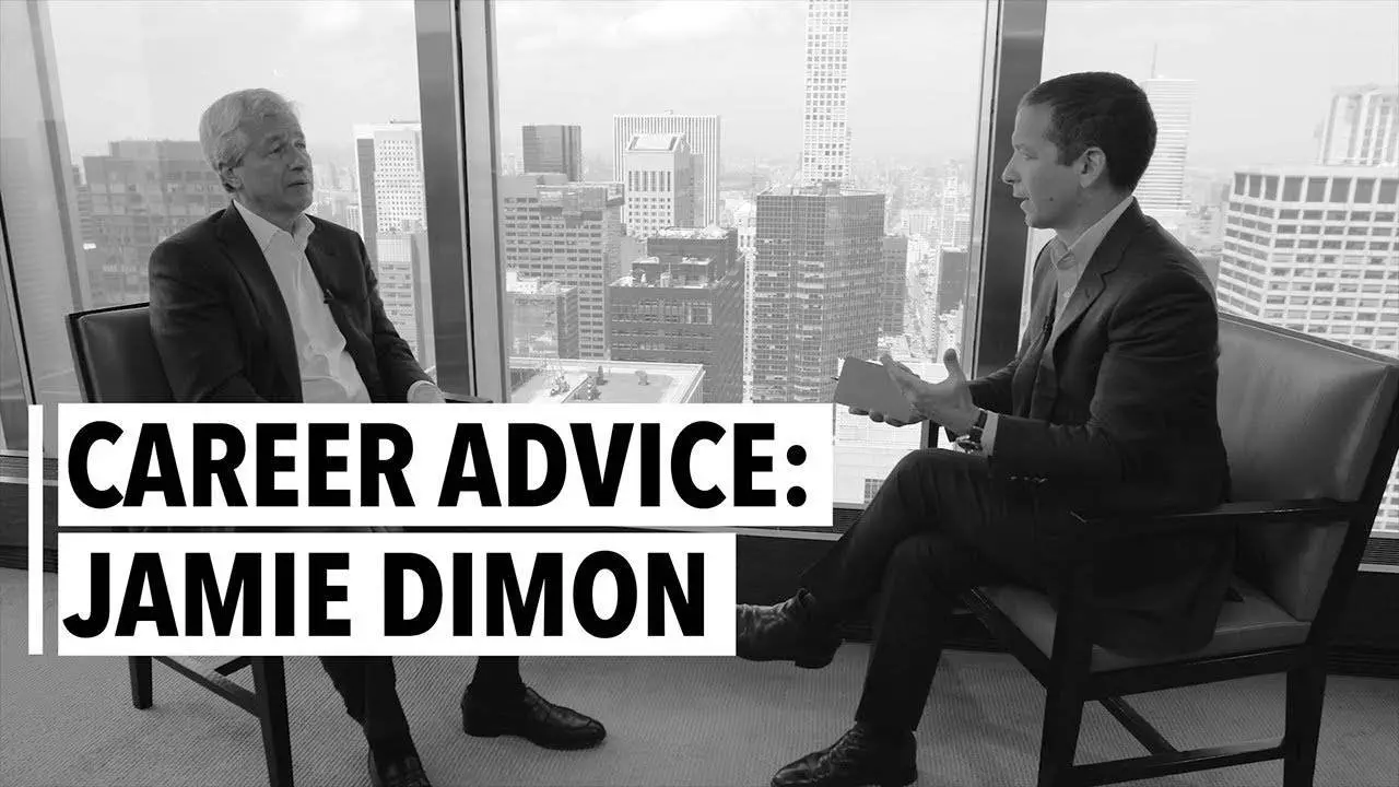 Insights from Jamie Dimon's Career Advice